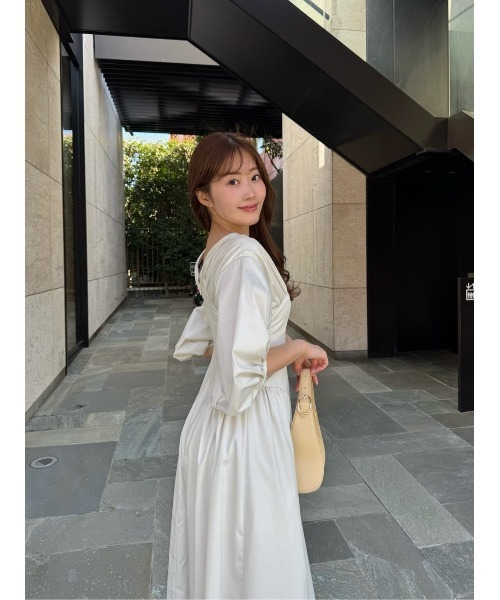 Her lip to ワンピース Gathered Sleeve Dress : ZOZOTOWN Yahoo!店 Her lip to ワンピース Gathered Sleeve Dress : ZOZOTOWN Yahoo!店