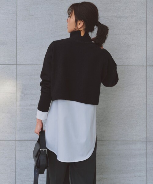 「UNFILO」 長袖カットソー - ホワイト レディース_画像6