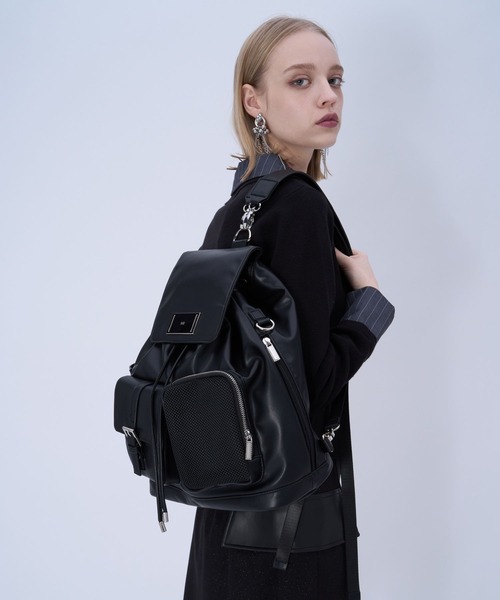 HARE（ハレ） デイバック リュック プレートデザインフラップリュック