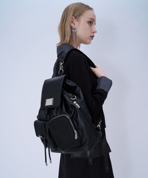 HARE（ハレ） デイバック リュック プレートデザインフラップリュック
