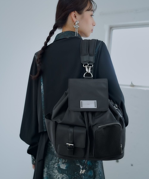 HARE（ハレ） デイバック リュック プレートデザインフラップリュック