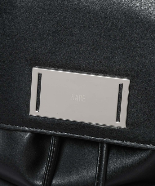 HARE（ハレ） デイバック リュック プレートデザインフラップリュック