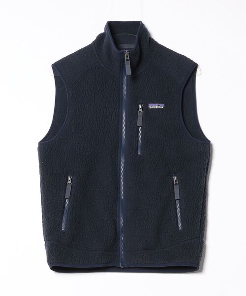 patagonia（パタゴニア） ベスト X-SMALL ネイビー メンズ : ZOZOTOWN