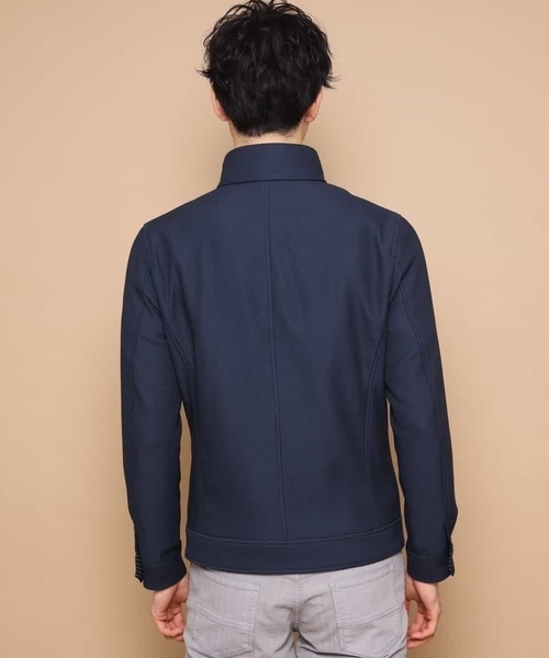 「MK MICHEL KLEIN HOMME 」 ブルゾン MEDIUM ブラック メンズ_画像2
