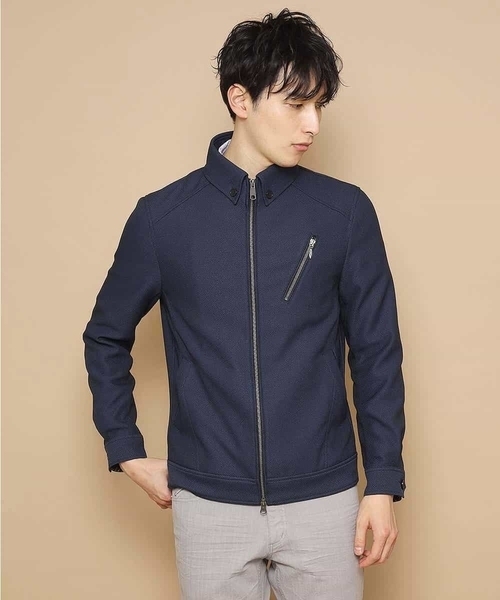 「MK MICHEL KLEIN HOMME 」 ブルゾン MEDIUM ブラック メンズ_画像5