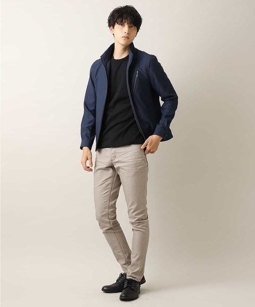 「MK MICHEL KLEIN HOMME 」 ブルゾン MEDIUM ブラック メンズ_画像7