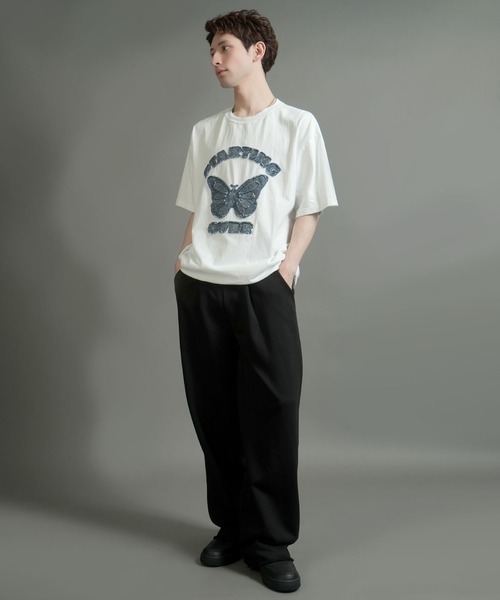 「Starting Over」 半袖Tシャツ M ホワイト系その他6 メンズ_画像2