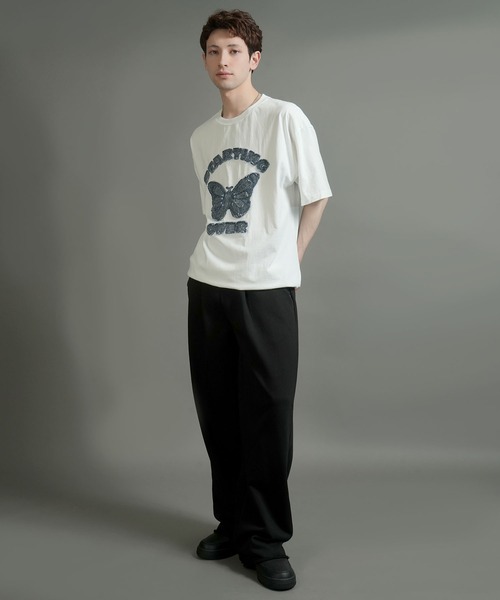 「Starting Over」 半袖Tシャツ M ホワイト系その他6 メンズ_画像6