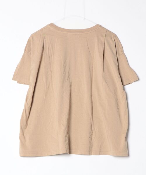 「ZUCCa」 半袖Tシャツ M size ベージュ レディース_画像2