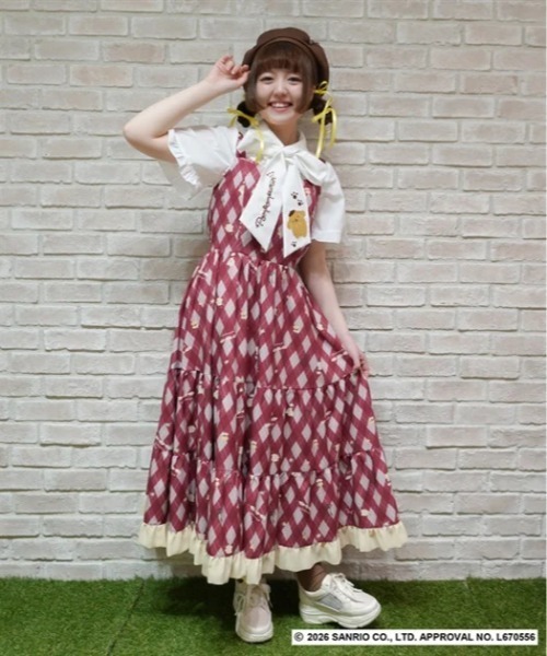 axes femme（アクシーズ ファム） ワンピース ポムポムプリン