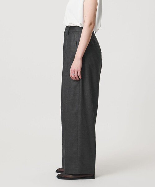 パンツ 「MARW UNITED ARROWS」タック テーパード パンツ UVカット・接触冷感 レディースの画像