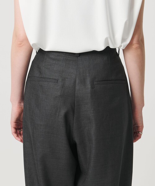 パンツ 「MARW UNITED ARROWS」タック テーパード パンツ UVカット・接触冷感 レディースの画像