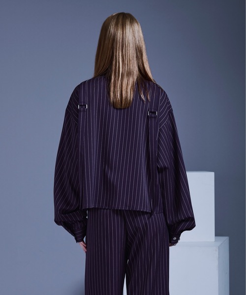 「Ellno Loset」 長袖シャツ SMALL ブラック メンズ_画像5