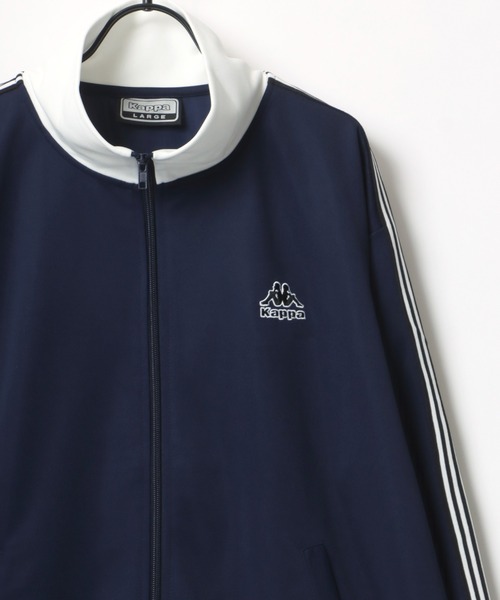 Kappa（カッパ） ジャージブルゾン L ネイビー メンズ : ZOZOTOWN