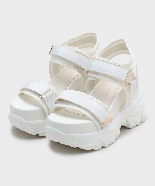 Gekkosacai multiplesole sandals厚底サンダル ESPERANZA（エスペランサ） 厚底 サンダル 夏 「SPORTS SANDAL