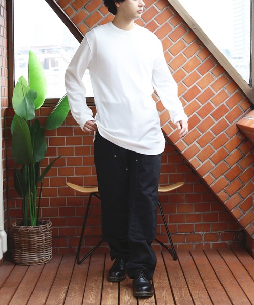 「８(eight)」 長袖Tシャツ X-LARGE ブラック メンズ_画像3