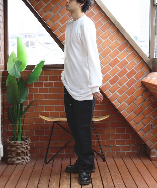 「８(eight)」 長袖Tシャツ X-LARGE ブラック メンズ_画像4