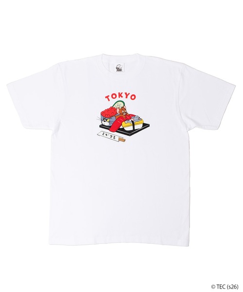 tシャツ 半袖 「公式」トムとジェリー ご当地東京Tシャツ レディース