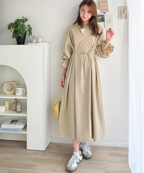 「classicalelf」 長袖ワンピース X-LARGE ブラック レディース_画像3