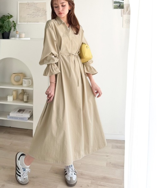 「classicalelf」 長袖ワンピース X-LARGE ブラック レディース_画像5
