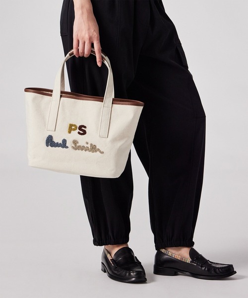 Paul Smith（ポール・スミス） トートバッグ PSロゴエンブロイダリー