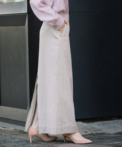 「Munich」 ロングスカート M ネイビー レディース_画像6