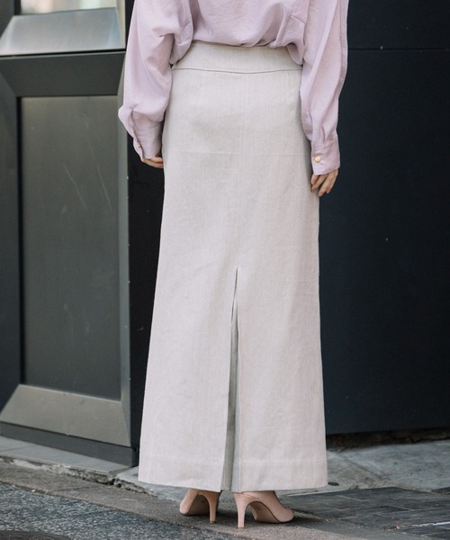 「Munich」 ロングスカート M ネイビー レディース_画像7