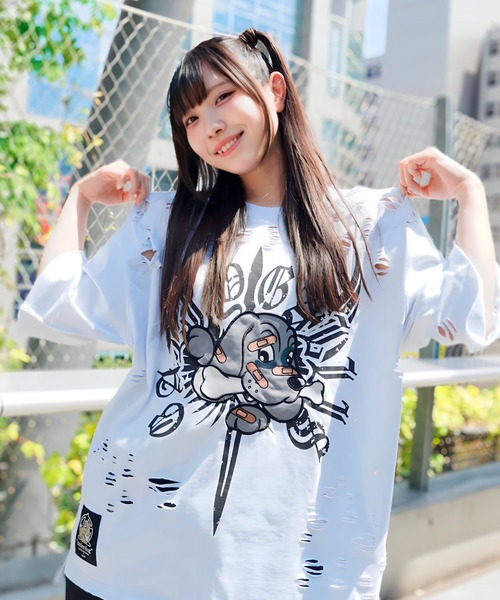 GALFY（ガルフィー） tシャツ 「別注」GA×GALFY-チー牛Tee メンズ