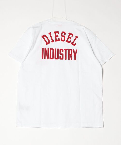 DIESEL（ディーゼル） 半袖Tシャツ MEDIUM ホワイト メンズ : ZOZOTOWN