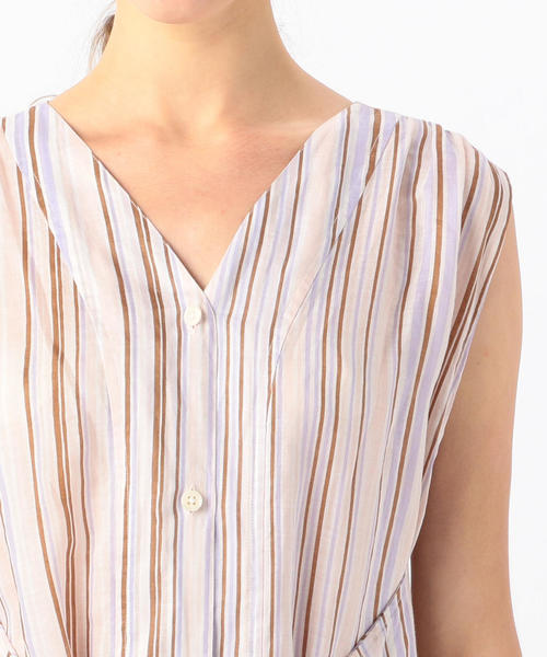 わせたラミ ワンピース Paypayモール店 通販 Paypayモール ラミーマルチストライプ ノースリーブパレオワンピース Zozotown ルスタイル Www Funformula One