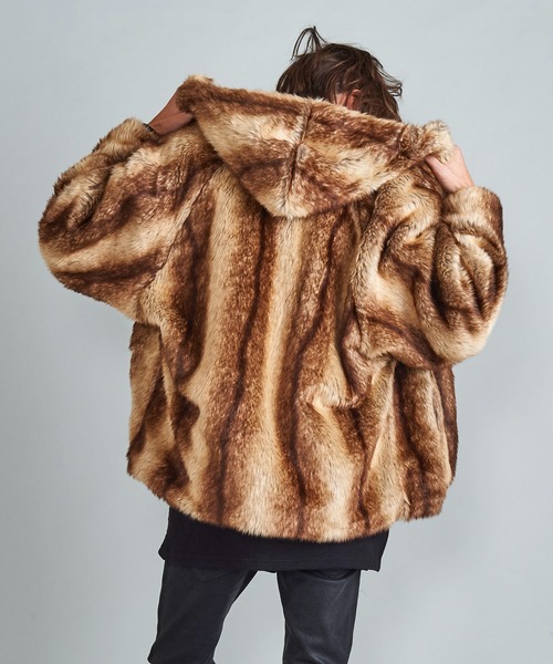 ジャケット・アウター no. NO ID.（ノーアイディー） コート ジャケット エコファーZIPフーデッド