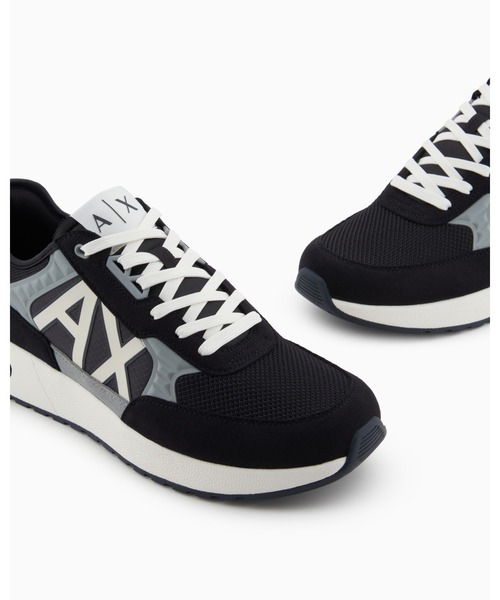ARMANI EXCHANGE スニーカー 「A|X アルマーニ エクスチェンジ」AXロゴ