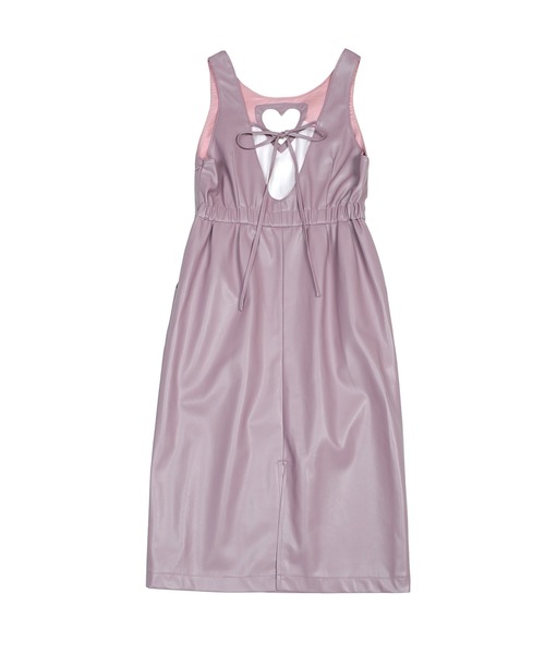 ドレス フェイクレザー タイトドレス レディース : 67998113  