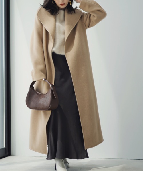 anuans（アニュアンス） ニット ラクーンボートネックニットプル