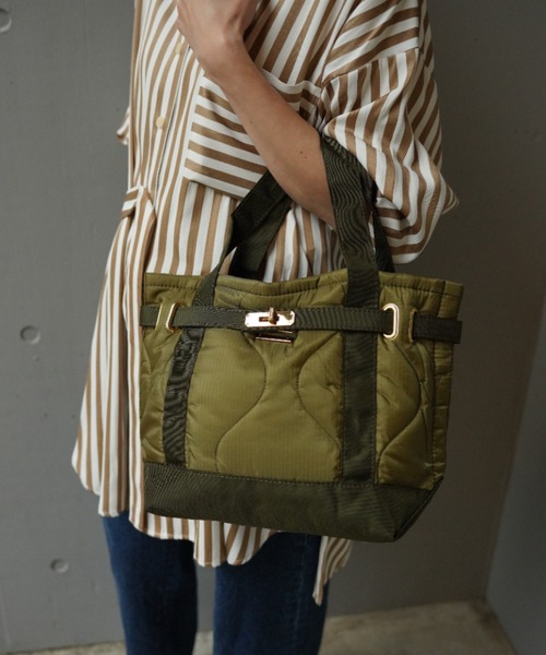 Sita Parantica トートバッグ グリーン Lサイズ Sita Parantica トートバッグ グリーン Lサイズ