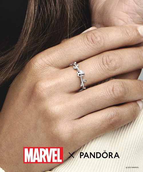 PANDORA 指輪 14号 「 ダルメシアン 」になります。 セレスティアル スターズ ゴールド リング（リング）｜Pandora