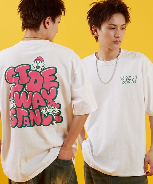 tシャツ 「SIDEWAY STANCE」オリジナル グラフィック プリント 半袖Tシャツ メンズ レディース | SIDEWAY STANCE | 02
