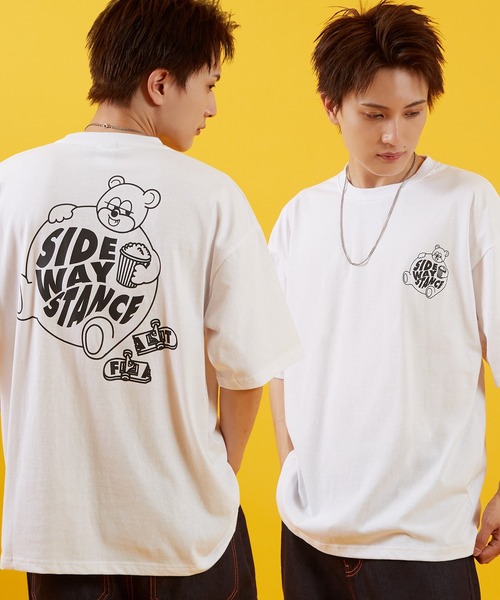 tシャツ 「SIDEWAY STANCE」オリジナル グラフィック プリント 半袖Tシャツ メンズ レディース | SIDEWAY STANCE | 03