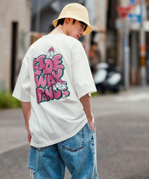 tシャツ 「SIDEWAY STANCE」オリジナル グラフィック プリント 半袖Tシャツ メンズ レディース | SIDEWAY STANCE | 44