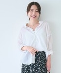 ブラウス シャツ ガーゼシャツ レディースの詳細画像5