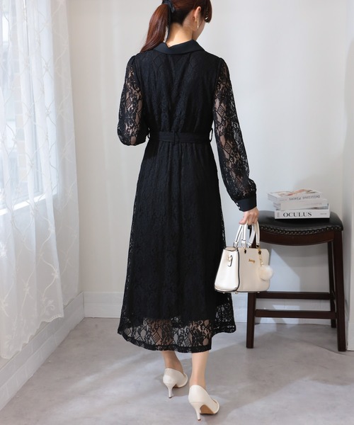 pumpkin port（パンプキンポート） ワンピース リボンベルト付 総