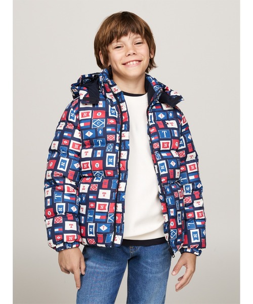 TOMMY HILFIGER ダウン アウター BOYS エッセンシャルダウン