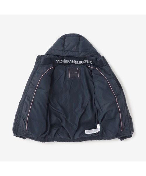 トミーヒルフィガー 160 キッズダウンコート ネイビー アウター TOMMY HILFIGER ダウン アウター BOYS エッセンシャルダウン