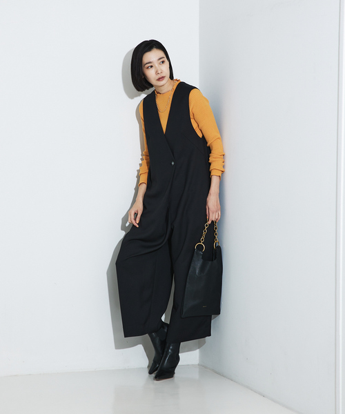 qualite（カリテ） ニット セーター シームレスボートネックニット