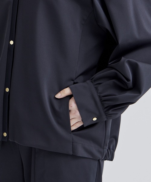 【THE TOKYO/ザトウキョウ】 アーリーツイードコクーンブルゾン ブルゾン アウター 「THE TOKYO/ザトウキョウ」WASHABLE HIGH