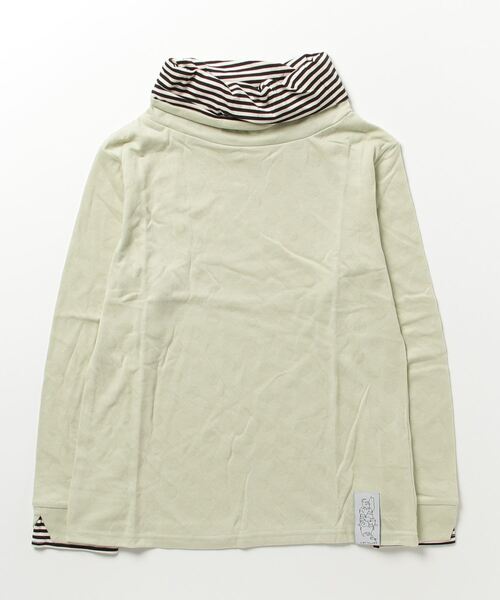 Emago tシャツ EMAGO 袖切替えタートル レディース : ZOZOTOWN