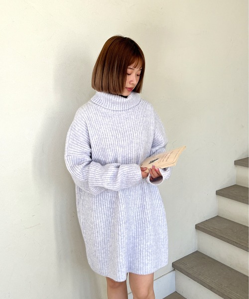 Olu.（オルドット） ニット セーター オーバーサイズニットワンピース