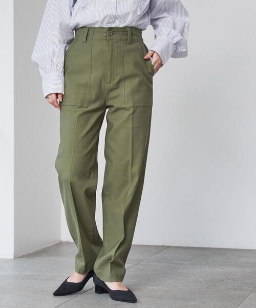 【お値引可・即購入可】バック サテン ベイカー パンツ パンツ バックサテンベイカーパンツ レディース : ZOZOTOWN
