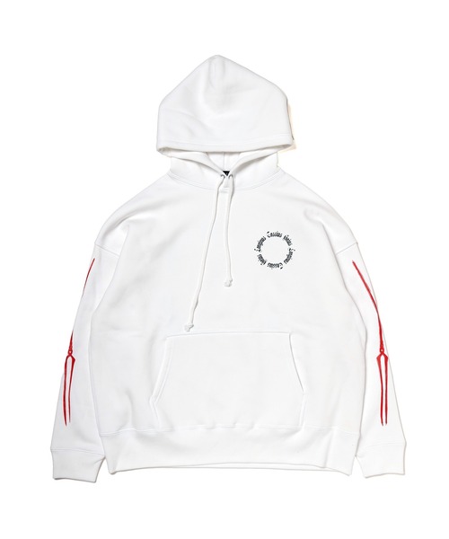 RADIO EVA Illustration Parka ホワイト RADIO EVA Illustration Parka (Mai Yoneyama) (WHITE)【2月下旬