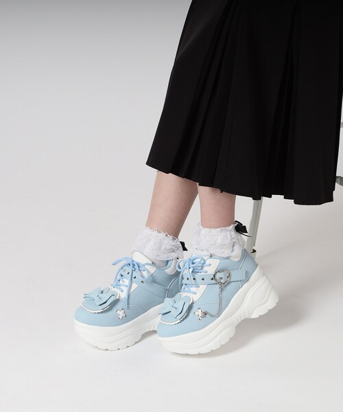 cs T&P スニーカー 厚底ウサギスニーカー レディース : ZOZOTOWN Yahoo  